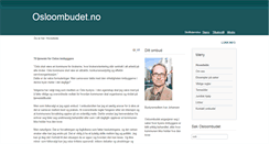 Desktop Screenshot of osloombudet.ivarjohansen.no